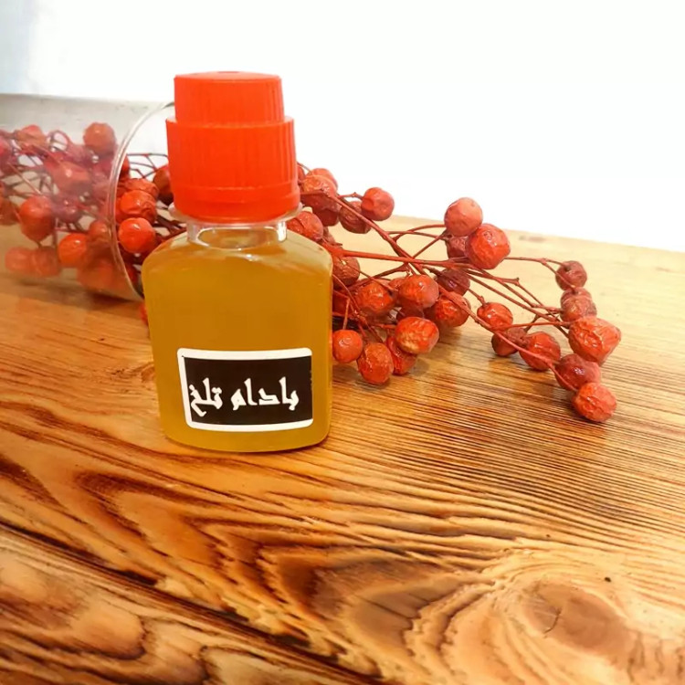 روغن بادام تلخ اصل سنتی60 میل گرم(با تضمین کیفیت)